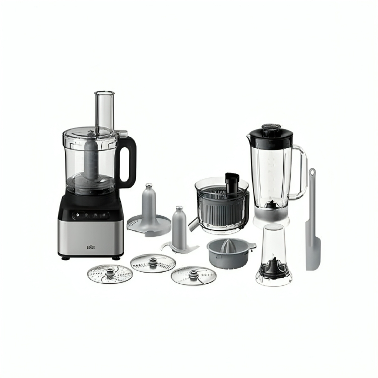 198049-1-1-1 Braun Juicer Blender Grinder Chopper FP-3235 Citrus 800 W (12 in 1) - Image 1