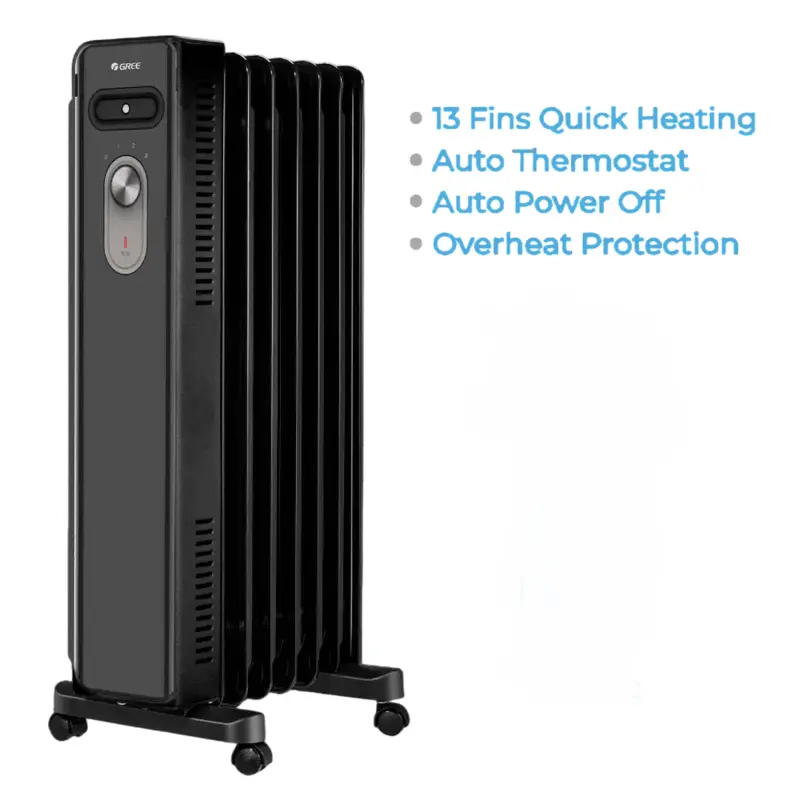 GEH22-2500G Gree Oil Radiator Heater GEH22-2500G
